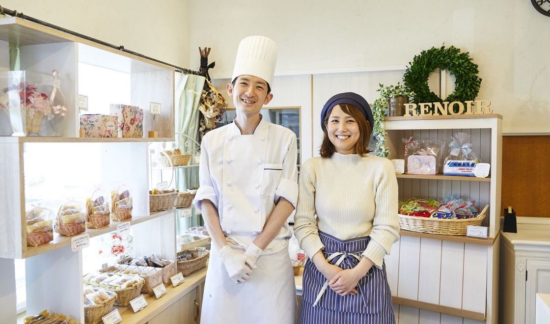 地域密着のパティスリーを夫婦で開業
