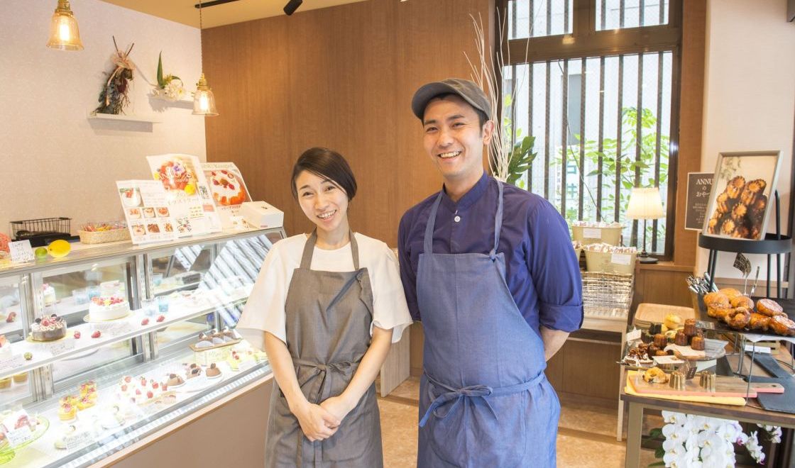 夫婦の夢だったパティスリーを開業